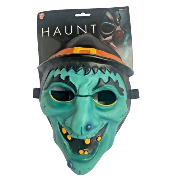 Haunt Witch Vacuform Mask Trick or Treat Studios Horror 2018 Eli Roth Haunted - Picture 1 of 5